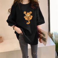 [AMYGO] 2023 M-5XL Loose Tshirt Women Plus Size Baju T shirt Perempuan Lengan Pendek  Murah Wanita Clothes Tshirt Woman Tops Girls Student Korean Style Ladies Kurung Moden 宽松T恤女裝上衣女生短袖衣服