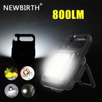 Mini LED Flashlight WorkLight Portable Pocket Flash Light Keychains USB Rechargeable Outdoor Camping LIGHT Small Light Corkscrew