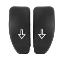 Motorcycle Black Turn Signal Extension Cap Switch Button Extended Cover For Harley Tou Road King Street Electra Glide 14-20