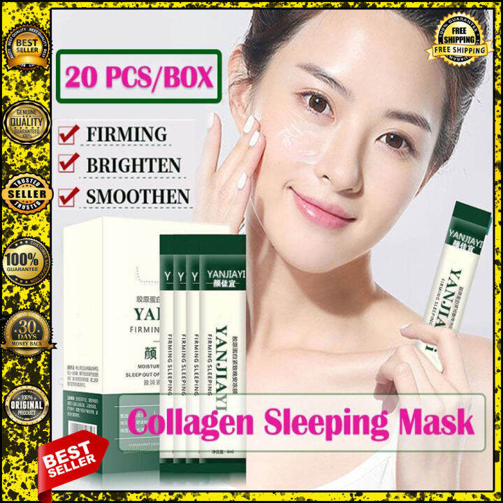 ORIGINAL YANJIAYI COLLAGEN SLEEPING MASK HYDRATING AND MOISTURIZING