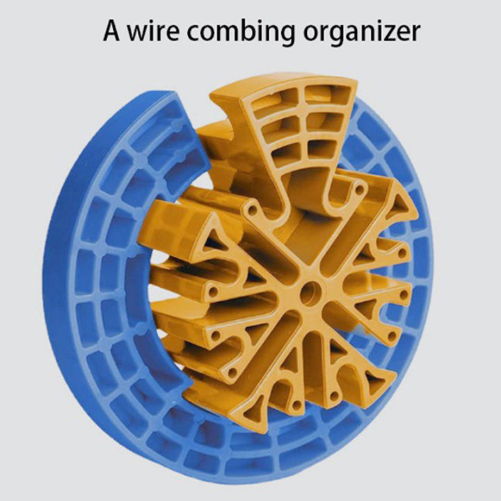 uni-อุปกรณ์เครือข่าย-carding-cable-หวีทนไฟสายพลาสติก-abs-organizer