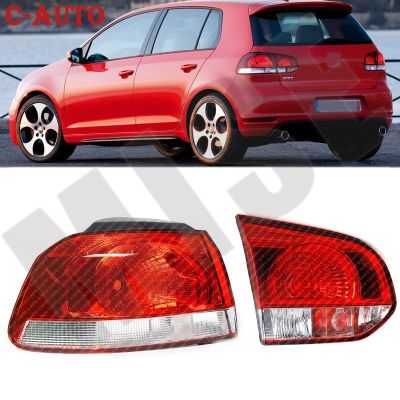 【hot】☞﹊  Car Outter Tail Mk6 6 Hatchback 2009 2010 2011- 2013 Taillight Rear Reverse Driving Side Lamp