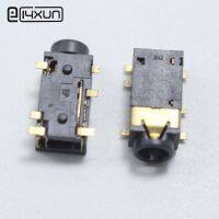 10PCS PJ-342 3.5mm Headphone jack PJ342 6Pin Audio Socket SMD 3 3 Pin Gold Plated Connector