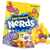 [สินค้าพร้อมจัดส่ง]⭐⭐Nerds Big Chewy &amp; Crunchy Candy 6 oz/170 g ขนม usa[สินค้าใหม่]จัดส่งฟรีมีบริการเก็บเงินปลายทาง⭐⭐