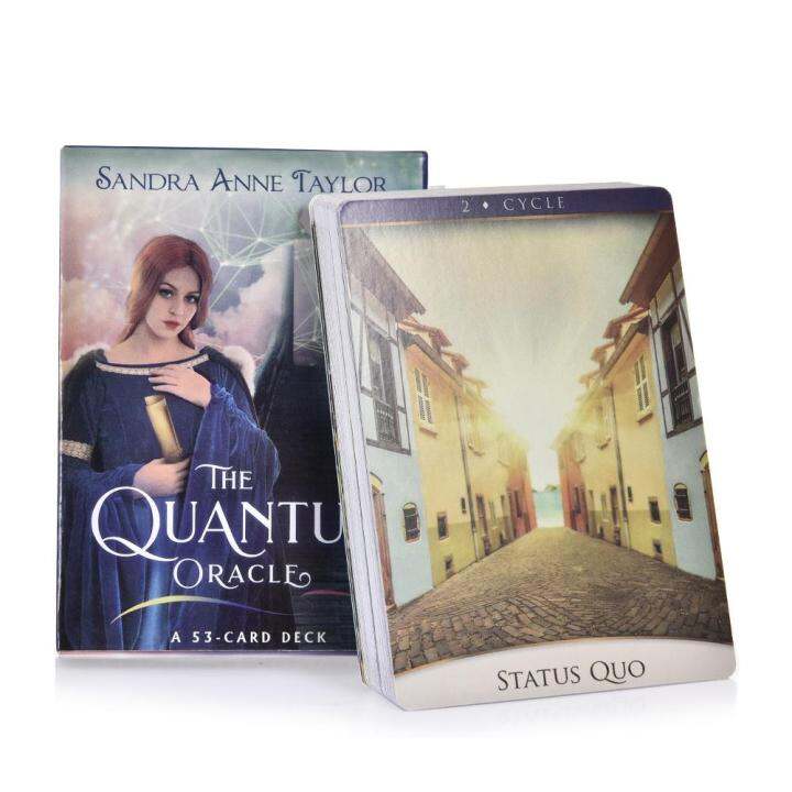 53 Sheets The Quantum Oracle Tarot Cards Mysterious Divination Board ...