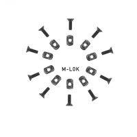 10 Pack M-Lock Screw and Set for Rail Sections Wrench Screws Wrenches