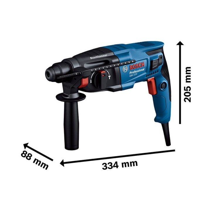 โปรโมชั่น-คุ้มค่า-bosch-สว่านโรตารี่-720w-23-mm-ระบบ-sds-plus-รุ่น-gbh-220-ราคาสุดคุ้ม-ชุด-เครื่องมือ-ช่าง-ไฟฟ้า-ชุด-สว่าน-ไร้-สาย-ชุด-ไขควง-ไฟฟ้า-ชุด-บล็อก-ไฟฟ้า