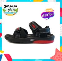 รองเท้ารัดส้น Adda 2N36 สีแดง by Andaman Shoes