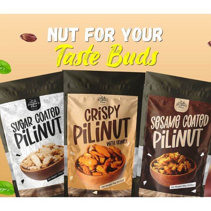 Hot mrrr81 Crispy Pili Nuts/ Honey Coated/ Sugar Coated/Roasted Lazada PH