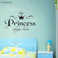 hedeguoji?Gift?Cheap? DIY ถอดเจ้าหญิงนอนสติ๊กเกอร์ติดผนัง Art VINYL decals Home Baby Girls Room ห้องนอนหอพักตกแต่ง