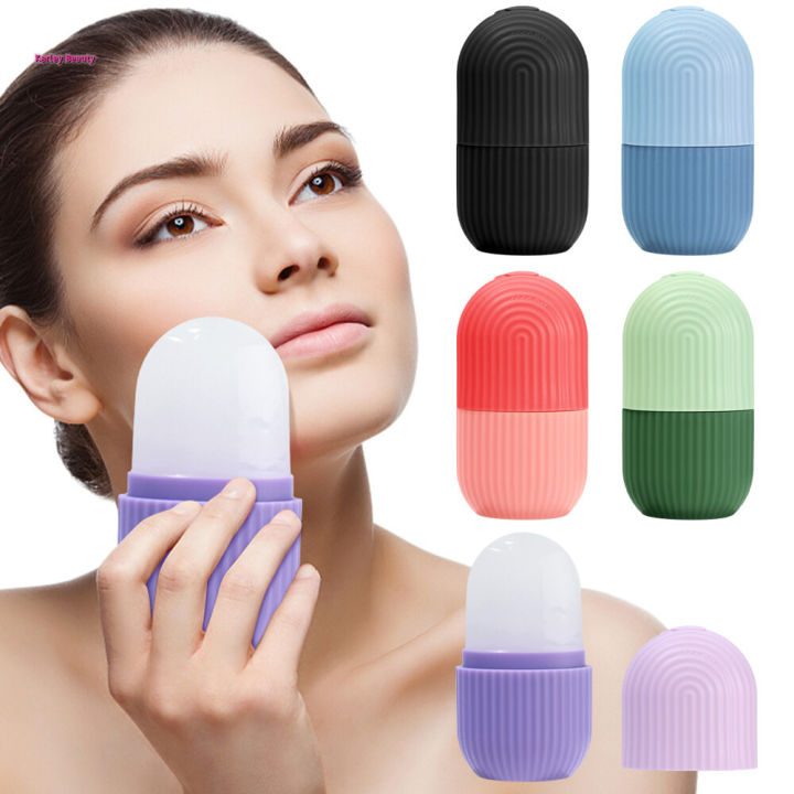 Silicone Ice Cube Tray Mold Face Beauty Lifting Ice Face Tool