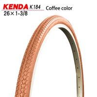 【 COD 】KENDA ยางรถจักรยานปี K184,ยางจักรยานสไตล์วินเทจขนาด26*1-38ยางสีน้ำตาล