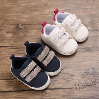 【hot sale】 ❁ C19 Newborn baby shoes boys and girls sneaker stars casual fashion PU cloth sole walking shoes newborn baby baptism shoes