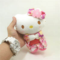 ร้อน Kawaii อะนิเมะการ์ตูน Sanrio H Ello K Itty กิโมโนเครื่องแต่งกาย Kt แมวของเล่นตุ๊กตาตุ๊กตาสัตว์เด็กมาพร้อมกับตุ๊กตาเด็กสาวเด็กของขวัญ