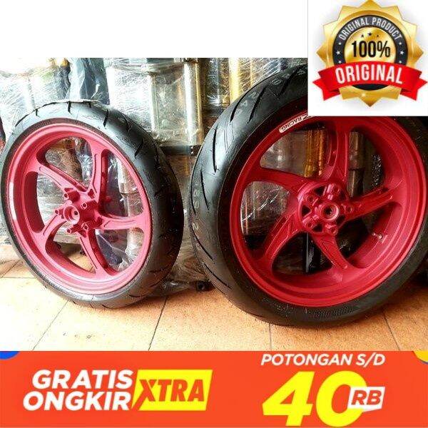 Velg Vrossi Mamba Replika Oz Paket Lengkap R15 V3 Mt15 Cb150R | Lazada ...