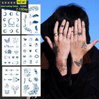 hot！【DT】☢❖  Juice Temporary Stickers Star Lasting Small Fake Tatoo Hand Men