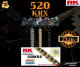 โซ่ RK 520 KRX rx-ring 120ข้อ มีให้เลือกหลากหลายสี RK Takasago โซ่สีเหล็ก โซ่สีทอง โซ่คุณภาพจากญี่ปุ่น RK แท้💯