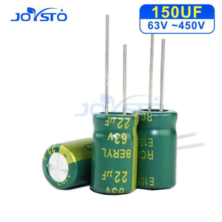 Aluminum Electrolytic Capacitor 150uf 63v 100v 160v 250v 400v 450v High Frequency Low Resistance 6574