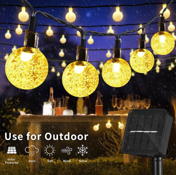 BALLS SOLAR CHRISTMAS LIGHTS Lazada PH