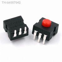 ∈♚﹍  10Pcs 1212 223DB 12x12mm Bending Foot 3pins Red Button LED Flashlight Switch ON OFF ON OFF