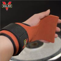 VALEO Pro Gripper แผ่นรองฝ่ามือ พร้อมที่ รัดข้อสำหรับยกน้ำหนัก