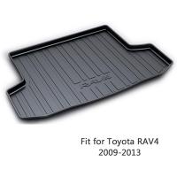 1Set Car Cargo rear trunk mat For Toyota RAV4 2009 2010 2011 2012 2013 Boot Liner Waterproof Anti-slip mat Accessories