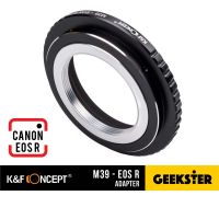 K&amp;F M39-EOS R Adapter แปลงเลนส์ Leica M เมาท์ M39 / LTM / L39 เพื่อเอามาใส่กล้อง Canon EOS R ( Lens mount adapter Mount M39 For Canon RF RP ER เมาท์แปลง อแดปเตอร์ M39-EOSR / M39 EOS R / M39 EOSR )