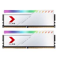 PNY - MD16GK2D4320016XSRGB_XLR8 RGB DDR4 Silver 16GB(8x2) 3200MHz Desktop Memory