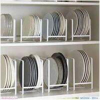 แนะนำ? ที่วางจานชาม (1 แถม 1) JAPANESE-STYLE DISH RACK สีขาว ขนาดใหญ่ / เล็ก