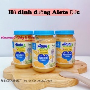 Hũ dinh dưỡng ngũ cốc ăn liền Alete cho bé 6m hàng air Đức