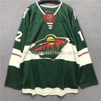 ✐☫ g40349011chao 037A เสื้อกีฬาแขนยาวลําลอง ทรงหลวม ลายทีม Nhl Hockey Jersey Hockey Jersey สไตล์ฮิปฮอป พลัสไซซ์