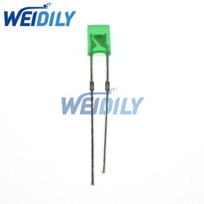 100PCS 2X3X4 Square LED Green Light-emitting Diode 2*3*4mm LED Diode Electrical Circuitry Parts