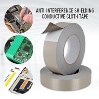 ✉ 20/50M Conductive Tape Self-adhesive Faraday Tape EMF RFID Shielding Tape Anti-interference Anti-radiation Shielding Signal