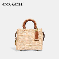 COACH กระเป๋าสะพายข้างผู้หญิงรุ่น Rogue 20 With Crochet สีขาว CJ635 B4RHR