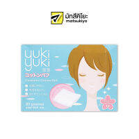 [ซื้อ 1 แถม 1] Yuki Yuki Cosmetic Cotton Puff 80pcs. ยูกิยูกิคอสเมติกคอตตอนพัฟแพค 80แผ่น