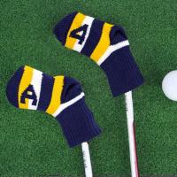 9Pcs Knit Golf Head Covers With Number Tags Anti-Scratch Putter Headcovers Set Golfing Sports Protector Accessories