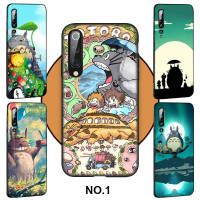 Casing หรับ OPPO A91 F15 A81 A92 A72 A52 A93 A94 Reno 2 2Z 2F 3 4 5 5K 6 4Z 6Z Lite Pro Plus A92S ni100 My Neighbor Totoro Anime Pattern Phone เคสโทรศัพท์