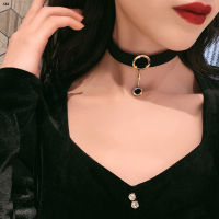 แฟชั่นสกีสร้อยคอวงกลมสีทอง Suedes Chocker จี้ทันสมัยเครื่องประดับสร้อยคอสำหรับผู้หญิงหญิงสาวหญิง