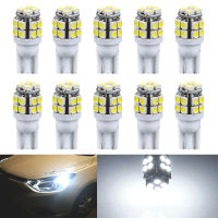 10ชิ้นรถยนต์ LED สัญญาณไฟ T10 W5W 194 12โวลต์20SMD 7000พันสีขาวอัตโนมัติภายในโดมประตูแผนที่อ่านหลอดไฟลำต้นโคมไฟป้ายทะเบียน