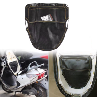 1x Universal Scooter Underseat กระเป๋าเครื่องสำอางกระเป๋าหนัง PU กระเป๋าเก็บของสำหรับรถจักรยานยนต์ Underseat สำหรับ Mio Click 125 NMAX