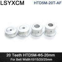 ∋ HTD 5M 20T Timing Pulley 20Teeth 5M-20T 16mm/21mm Width Toothed Belt Pulley 5/6/8/10/12/14/15mm Bore Gear Pulley for CNC Machine