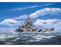 * เป่าแตร1700 05764 HMS Battle Cruiser Renown 1942โมเดลพลาสติก Kit