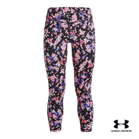 Under Armour UA Girls Motion Printed Crop กางเกงออกกำลังกาย เทรนนิ่ง สำหรับเด็กผู้หญิง