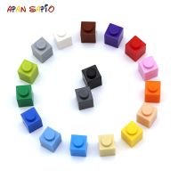 200pcs DIY Building Blocks Thick Figures Bricks 1x1 Dots Educational Creative Compatible With 3005 Plastic Toys for Children