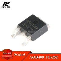 10Pcs Original AOD409 TO-252 D409 TO252 -26A/-60V MOSFET P-Channel ธรรมดาและใหม่เดิม