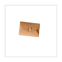 100Pcs Kraft Mini Envelopes Brown Kraft Envelopes Retro Love Kraft Paper for Gift Cards and Business Cards 103X70mm