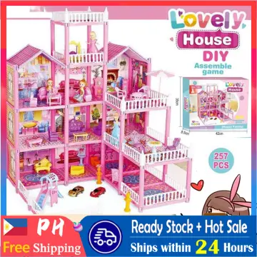 Barbie big house toys hot sale