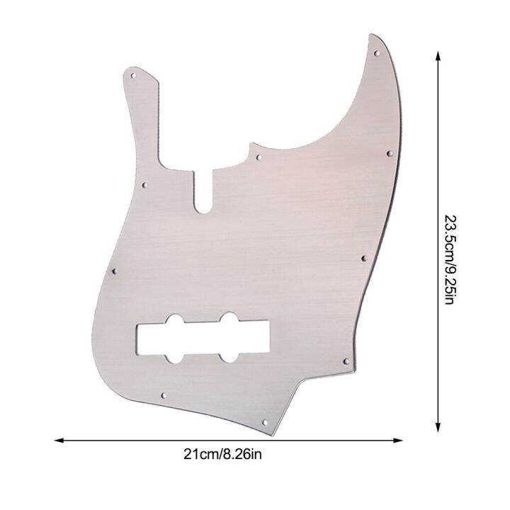 ปิคการ์ดกีตาร์10หลุม1ปิกการ์ดอลูมิเนียมอัลลอยด์พอดีกับ-jb