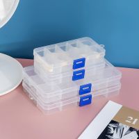 ▪ New Transparent Portable Jewelry Tool Storage Box Container Ring Electronic Parts Screw Beads Organizer Plastic