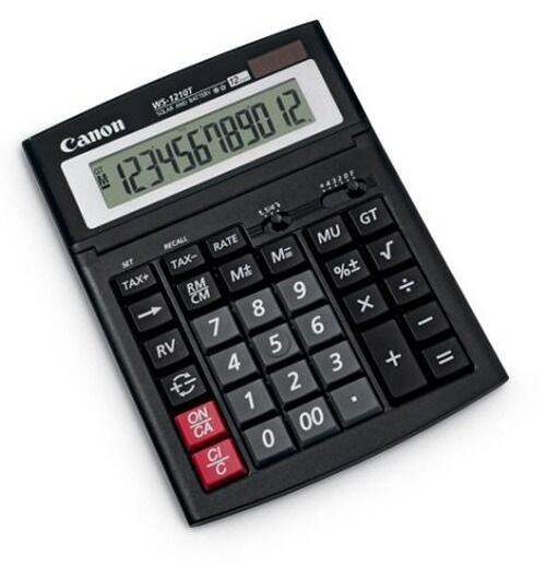 เครื่องคิดเลข-canon-calculator-รุ่น-ws-1210t-ของแท้-สามารถออกใบกำกับภาษีได้